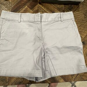 LOFT Gray Bermuda Shorts Classic Style